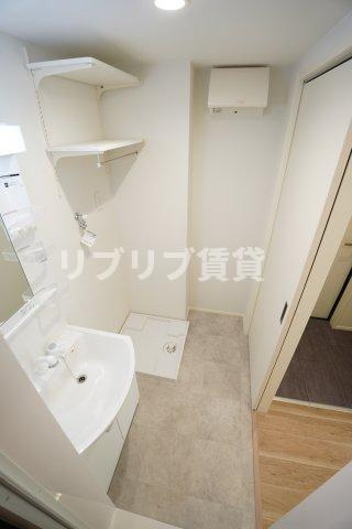 GRADUS黒砂の洗面所