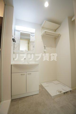 GRADUS黒砂の洗面所