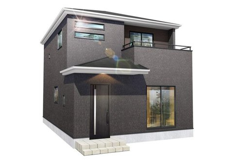 グラファーレ　岡山市南区築港緑町(第3)【仲介手数料無料】の外観パース