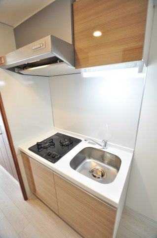 大阪市都島区都島北通２丁目の賃貸マンションのキッチン