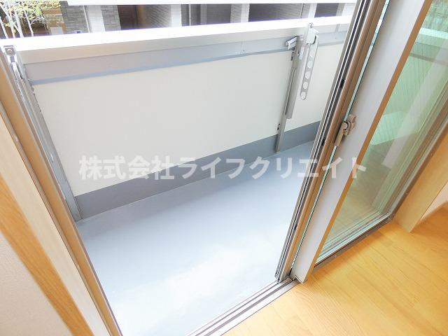 PlusBonheurのバルコニー