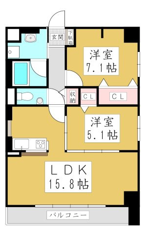 【間取り】 | PRIME RESIDENCE NAMIKI