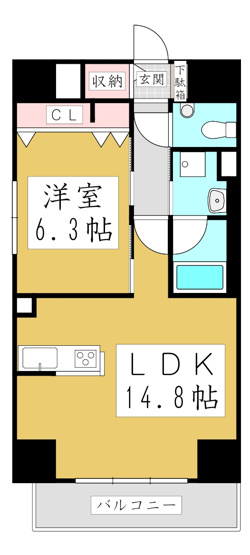 【間取り】 | PRIME RESIDENCE NAMIKI