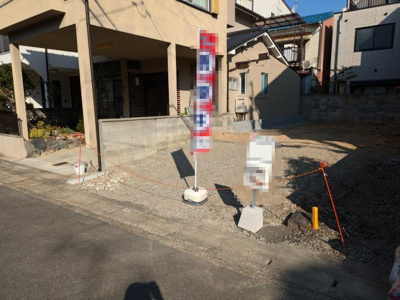 【前面道路含む現地写真】 | 太秦百合ケ本町　売土地（建築条件付）