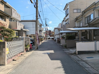 【前面道路含む現地写真】 | 太秦百合ケ本町　売土地（建築条件付）