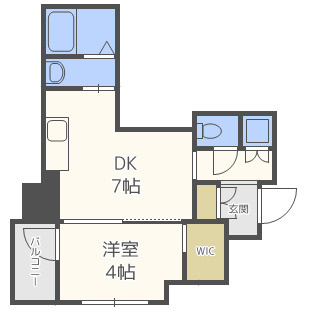 セレニテ本町グランデの間取り