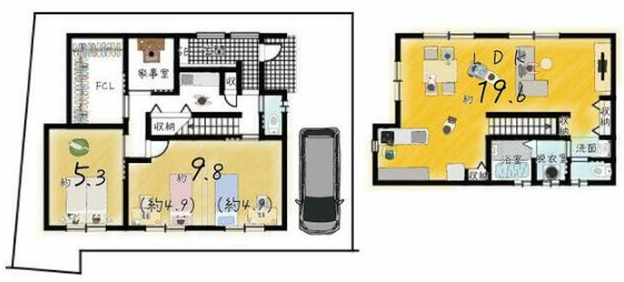 【間取り】 | S41216-岩倉南