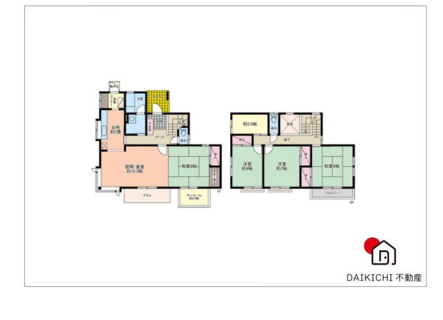 【間取り】 | 比企郡川島町八幡5丁目　中古戸建