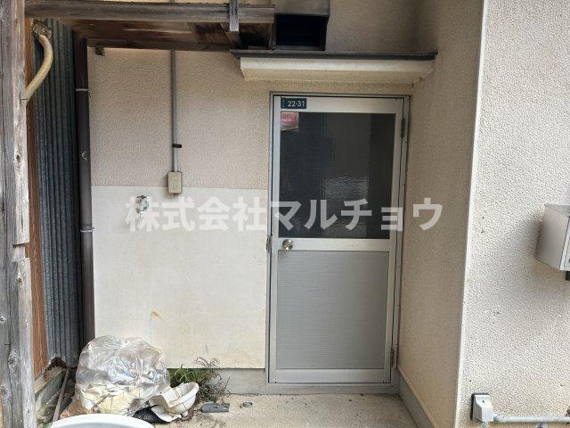 文里テナントのその他|勝手口です