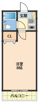【間取り】 | ロイヤルコーポ北中島