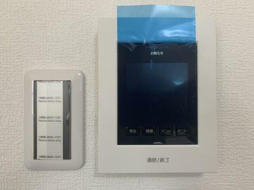 坂出市御供所町　中古戸建の防犯設備