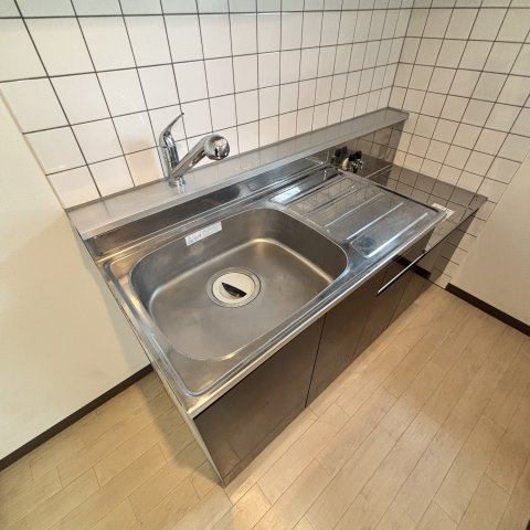 プレジャー室蘭駅前のキッチン