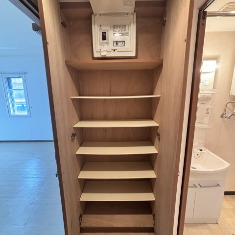 プレジャー室蘭駅前の収納