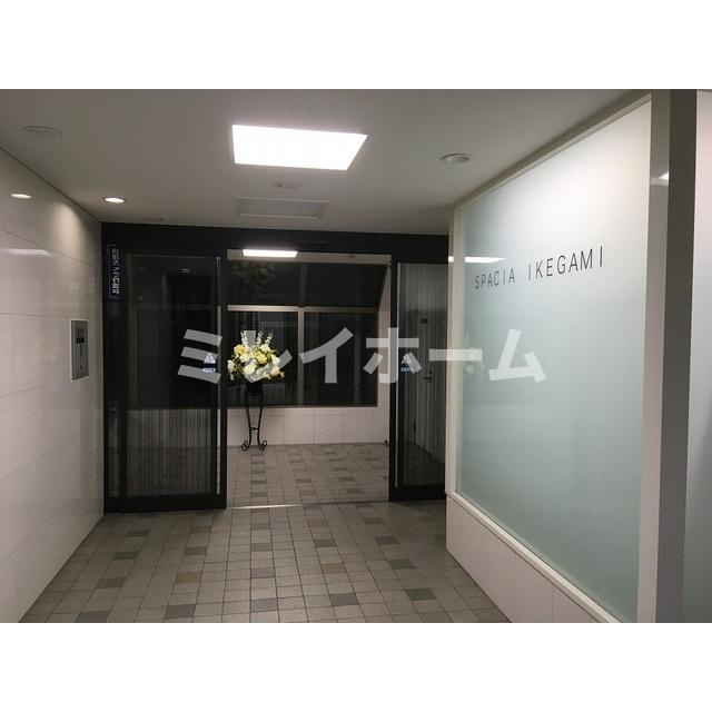 スペーシア池上のエントランス