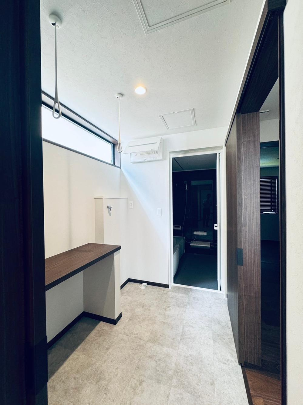 小山市大字神鳥谷　新築戸建34-19号棟の脱衣所