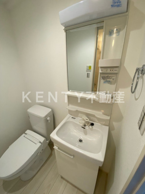 【洗面所】 | フォンス大森西 | 明るい洗面所です