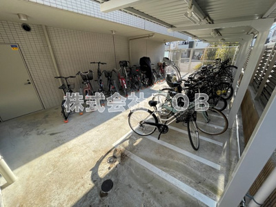 【その他共用部分】 | ルフレ　世田谷ノール | 屋根付き　自転車置き場