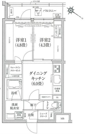 【間取り】 | ルフレ　世田谷ノール