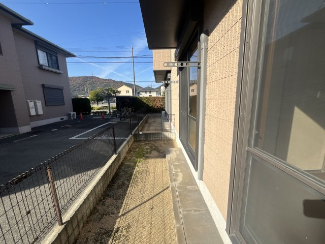 シャーメゾン蒲田Ａ棟のバルコニー