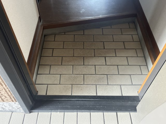 シャーメゾン蒲田Ａ棟の玄関