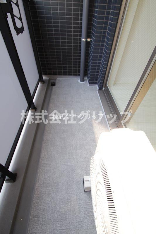 ガーラ・シティ横浜反町のバルコニー