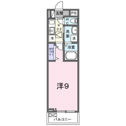 ラッフィーナＮの間取り