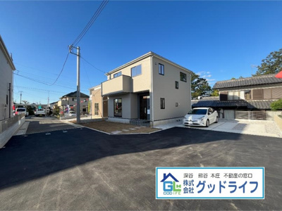 【前面道路含む現地写真】 | 深谷市上野台1期　URBAN STYLE　新築分譲住宅　全5棟　2号棟　