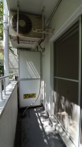 パラディッソコートのバルコニー