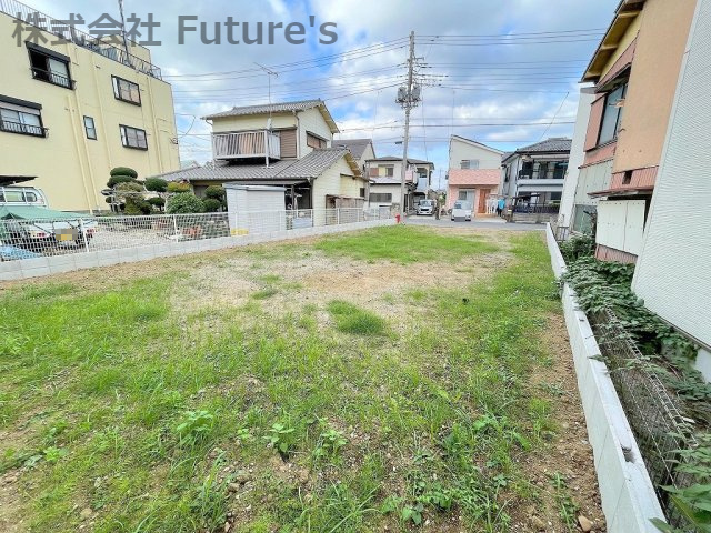 三郷市栄3丁目　建築条件無し売地の外観|現地の写真になります。