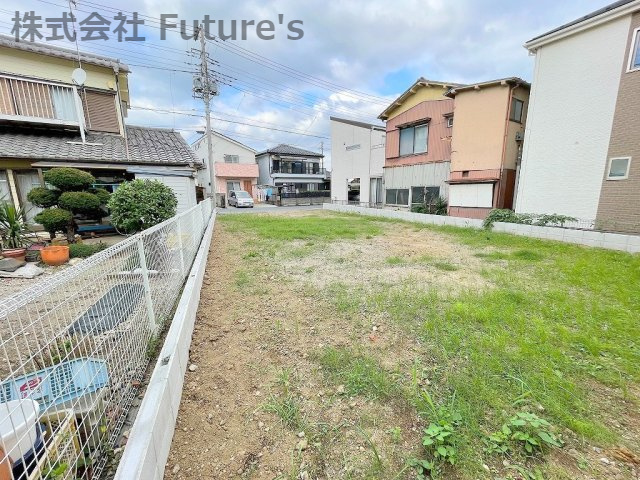 三郷市栄3丁目　建築条件無し売地の外観|現地の写真になります。