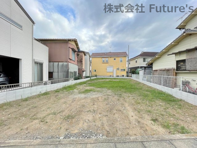 三郷市栄3丁目　建築条件無し売地の外観|現地の写真になります。