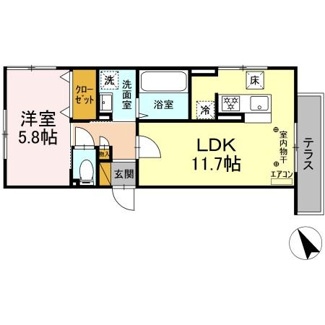 【間取り】 | クレストⅠ