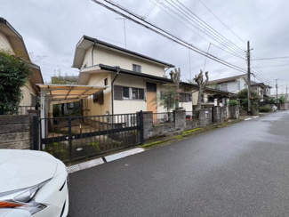 【前面道路含む現地写真】 | 川越市笠幡　建築条件なし売地　JR川越線『武蔵高萩駅』徒歩23分　【霞ヶ関西小学区】