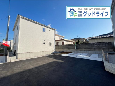 【前面道路含む現地写真】 | 深谷市上野台1期　URBAN STYLE　新築分譲住宅　全5棟　5号棟　