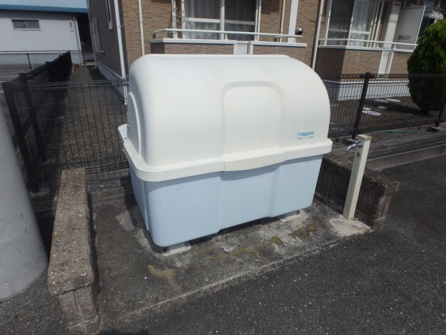 グランパレＫ Ｂのその他共用部分|総社市井手　グランパレＫ　1Ｋ　敷地内ゴミ置場
