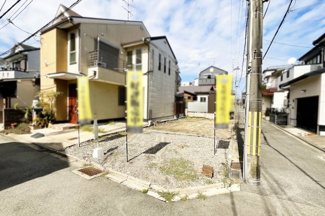 【周辺】 | 伏見区深草十九軒町　土地 | 【参考プラン情報】
南東角地なので、陽当り・風通しも良好です！