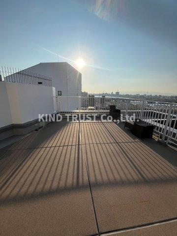 リバープレイス梅田北のバルコニー|バルコニー付きです