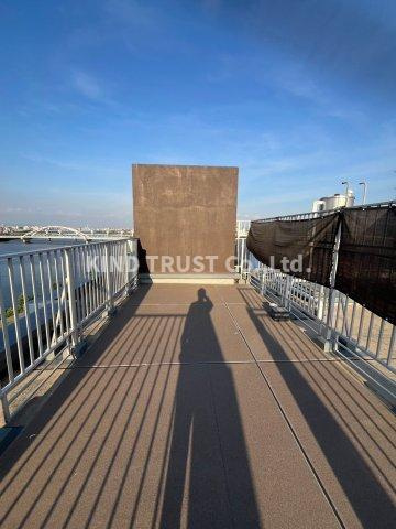 リバープレイス梅田北のバルコニー|陽当たり良好なバルコニーです