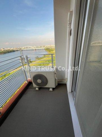 リバープレイス梅田北のバルコニー|バルコニーがあります