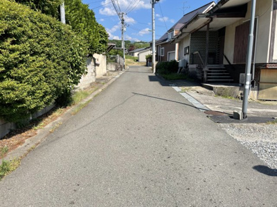 【前面道路含む現地写真】 | 山形市蔵王半郷　土地