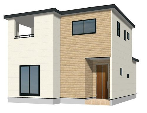 リーブルガーデン　倉敷市連島町鶴新田(第4)【仲介手数料無料】の外観パース