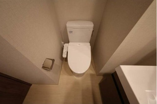 【トイレ】 | ジオエント横浜 | コンパクトで使いやすいトイレです