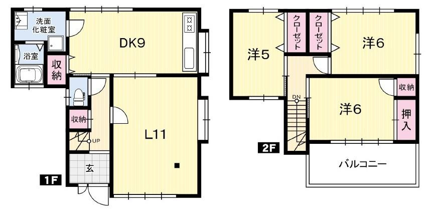 神田　中古戸建　の間取り