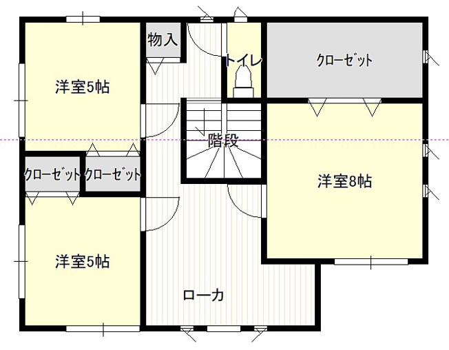 【間取り】 | 山形市飯田4丁目　中古戸建