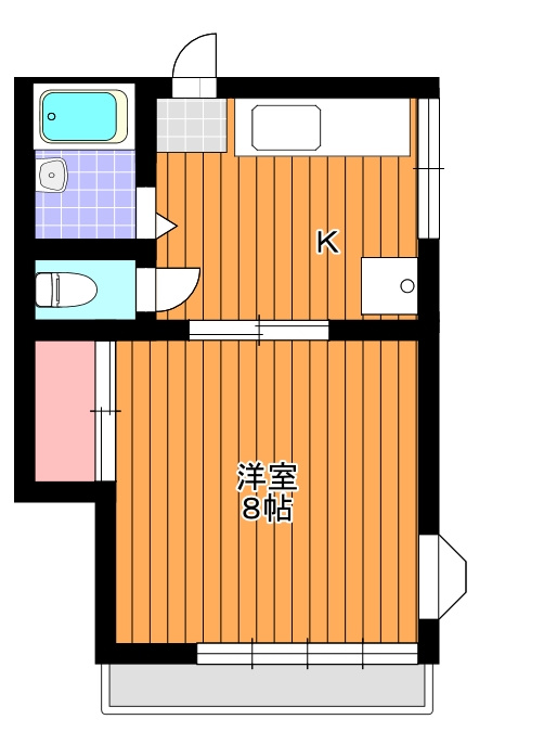 榎本ハイムの間取り