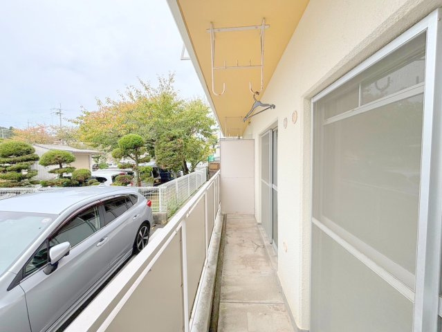 奥田第二ビルのバルコニー