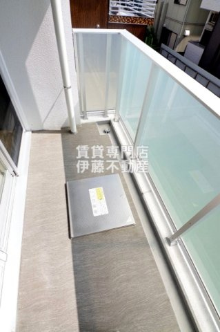 COZY名城公園のバルコニー