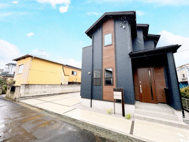 太田市由良町　新築住宅 1号棟の外観