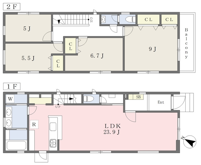 磯子台戸建て計画　Ａ棟