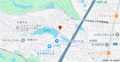 【地図】 | 茨木春日丘ハイツ